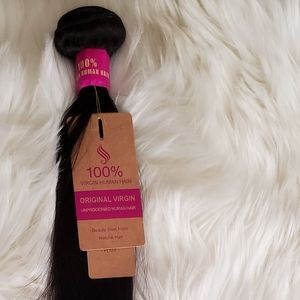 100% 22",24", 26"virgin hair  weave
